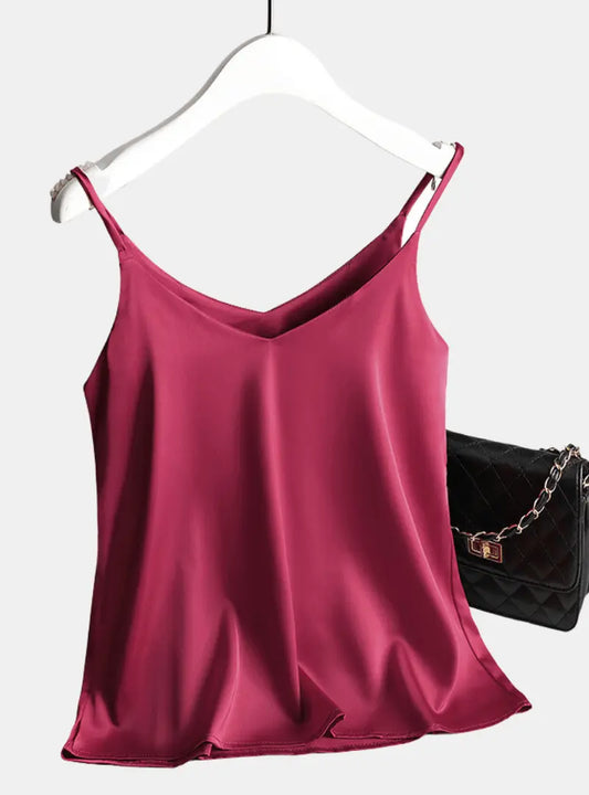 Satin Tank Top - My Store