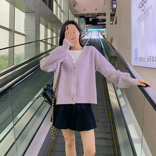 Japanese Knit Jacket for Spring and Autumn Wear - My Store