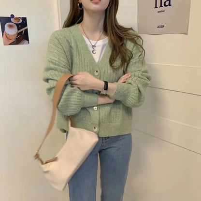 Japanese Knit Jacket for Spring and Autumn Wear - My Store