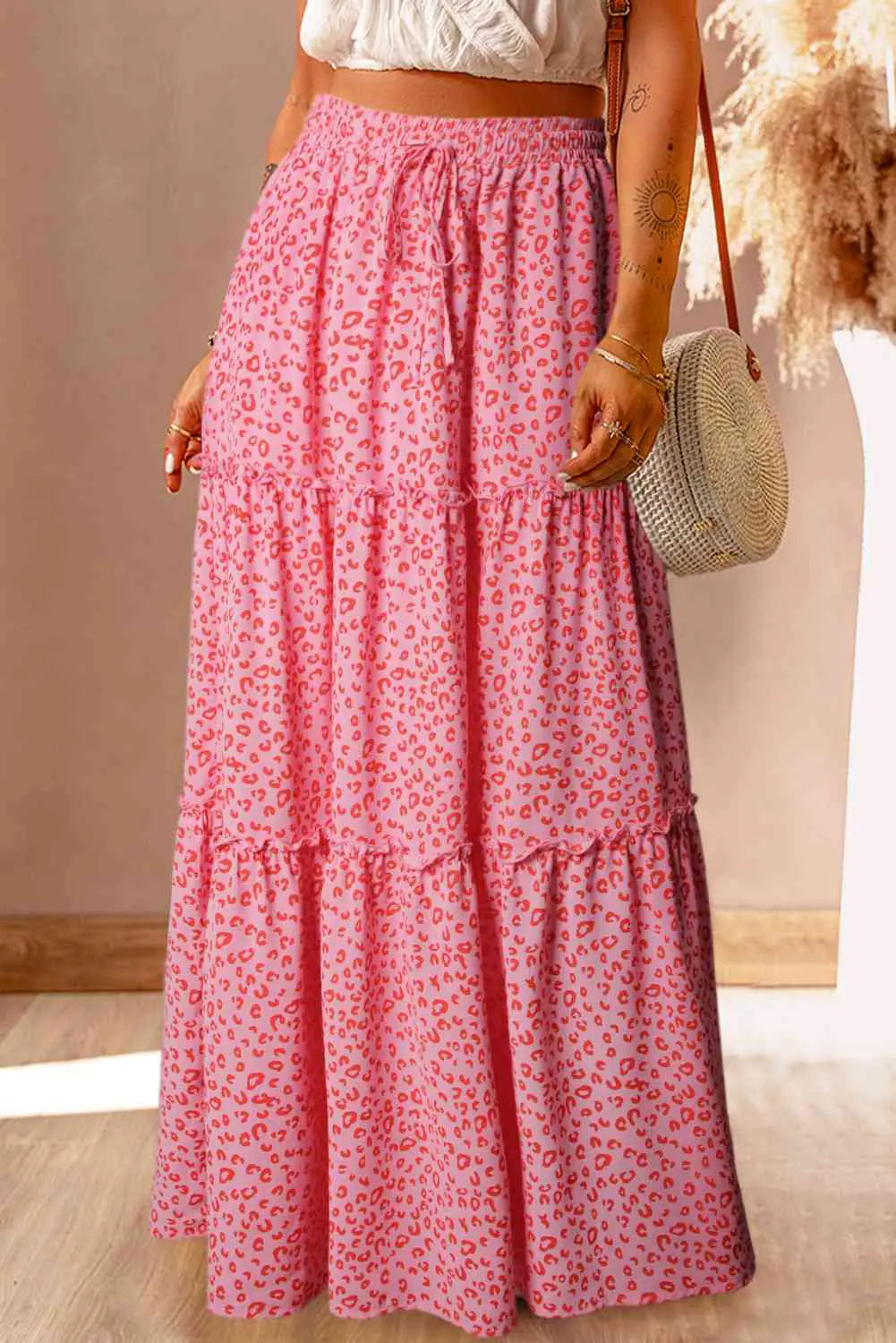 Lipz Tiered Skirt- - My Store