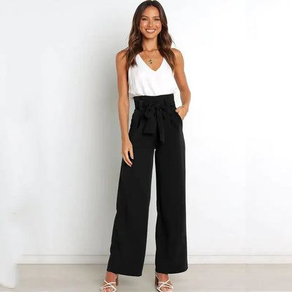 Casual Wide-Leg Trousers for Women's Fashion - My Store