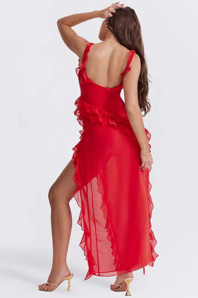 Osveci Ruffle Dress - My Store