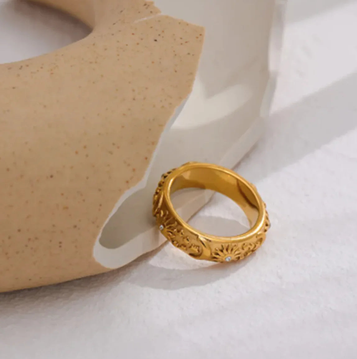 Star, Moon, and Sun Ring - My Store