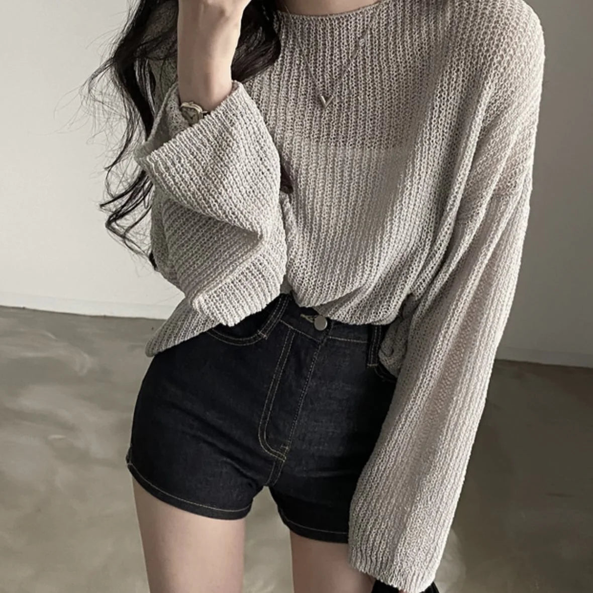 One Size Knitwear Sweater for Women - My Store