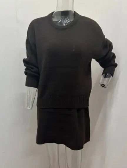 Knitwear Skirt Outfit - My Store
