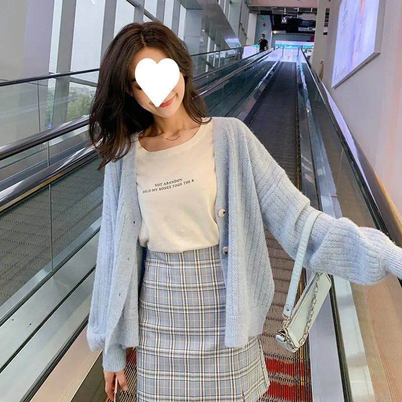 Japanese Knit Jacket for Spring and Autumn Wear - My Store