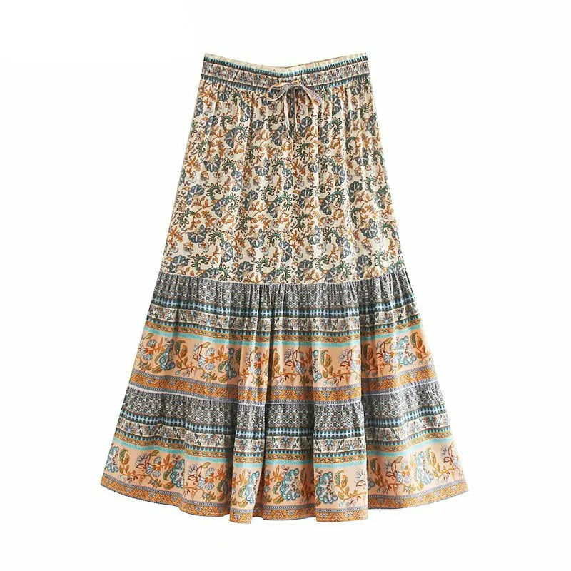 Printed Bohemian Skirt - My Store