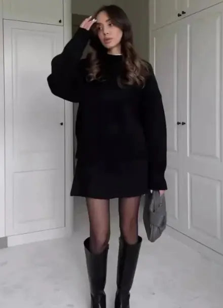 Knitwear Skirt Outfit - My Store